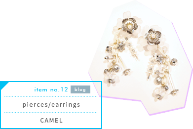 pierces/earrings ／CAMEL