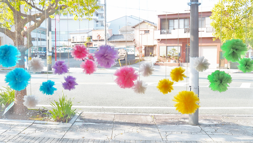 乙女心ディスプレイ飾り付け
