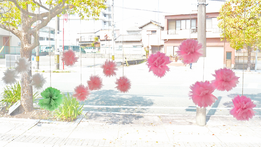 乙女心ディスプレイ飾り付け