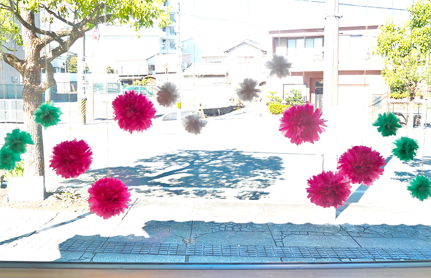 乙女心ディスプレイ飾り付け